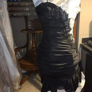 Vintage 80s prom Dress ILGWU